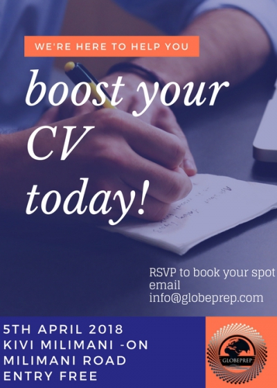 Boost your CV today